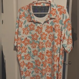 William Murray Remastered Polo in White NWOT